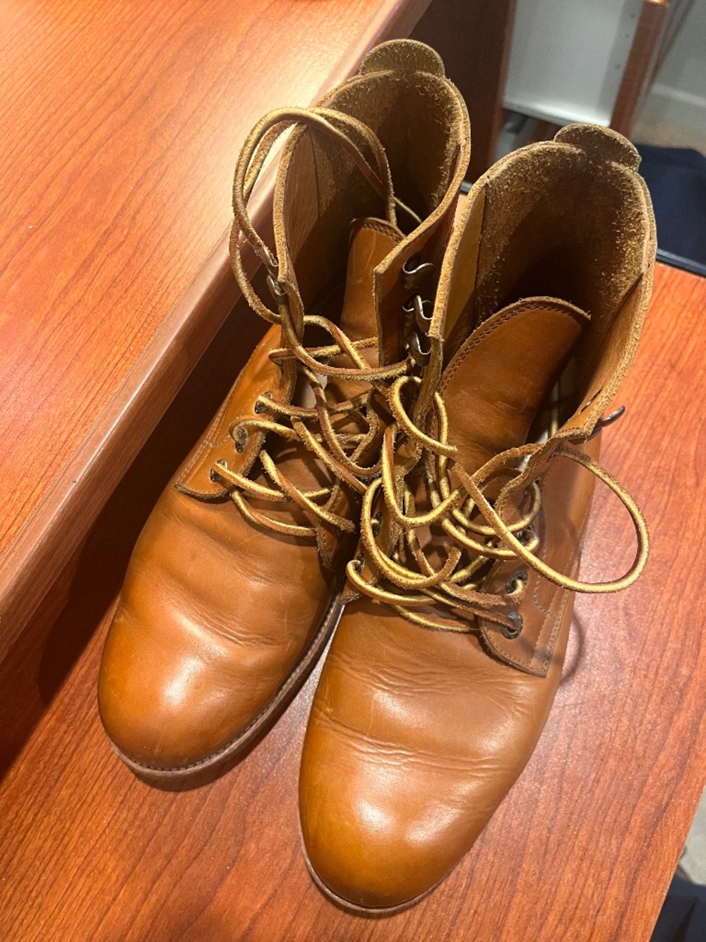 Adalante handmade lace up boots size 9.5